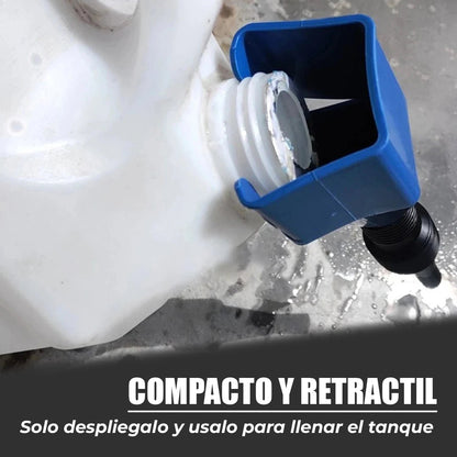 QuickFill™ - Embudo retractil para automoviles
