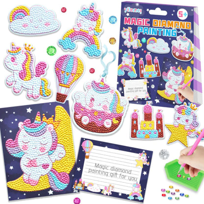 DiamondFun™ - JUEGO DE STICKERS DE DIAMANTES PARA NIÑOS