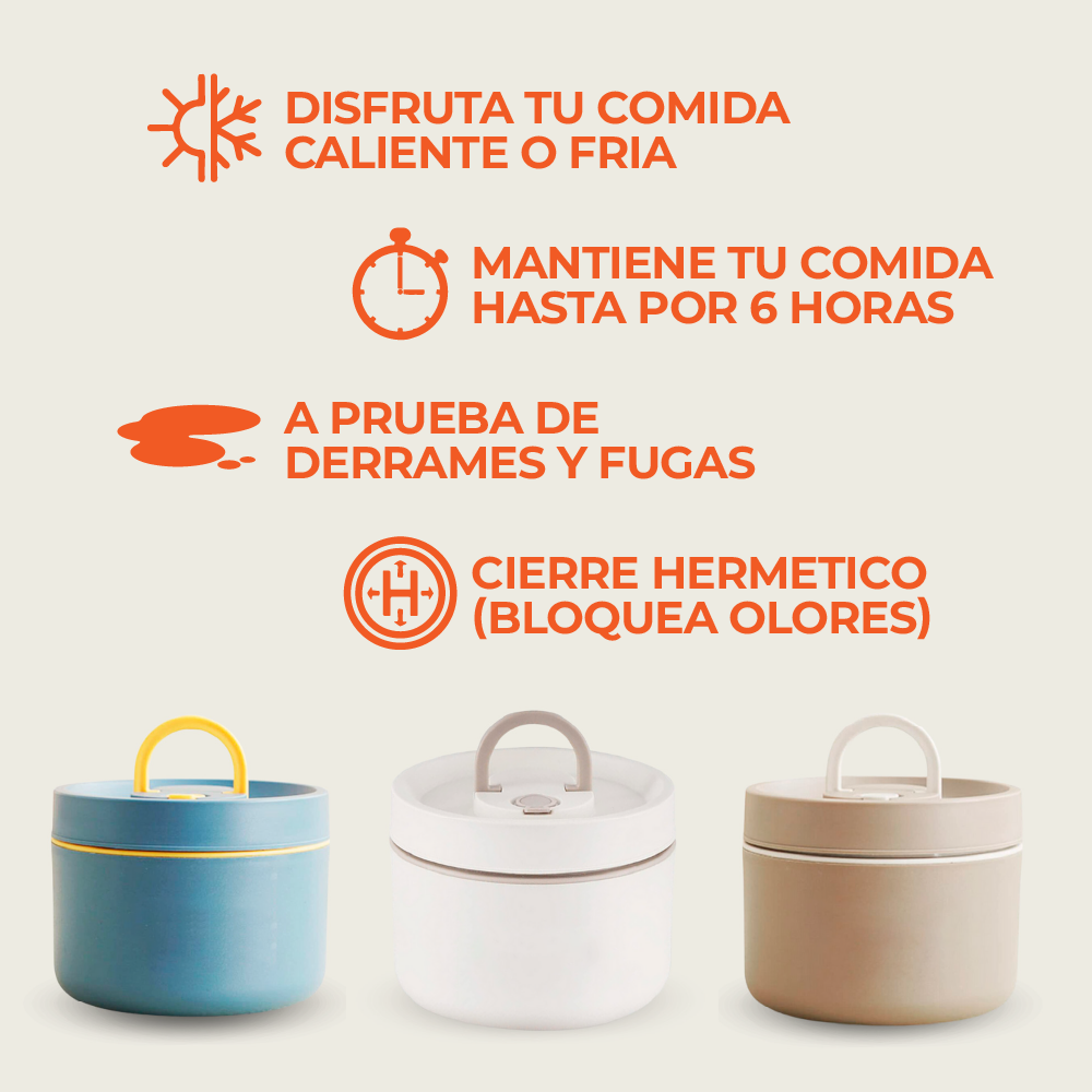 CoolPack™ - Mantén tu comida siempre caliente