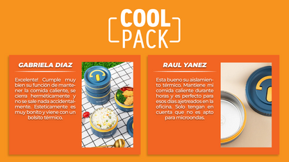 CoolPack™ - Mantén tu comida siempre caliente