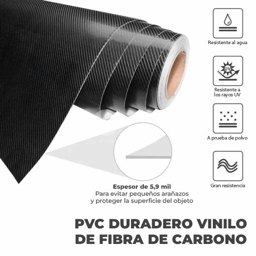 CarbonElite™ - Parches fibra de carbono