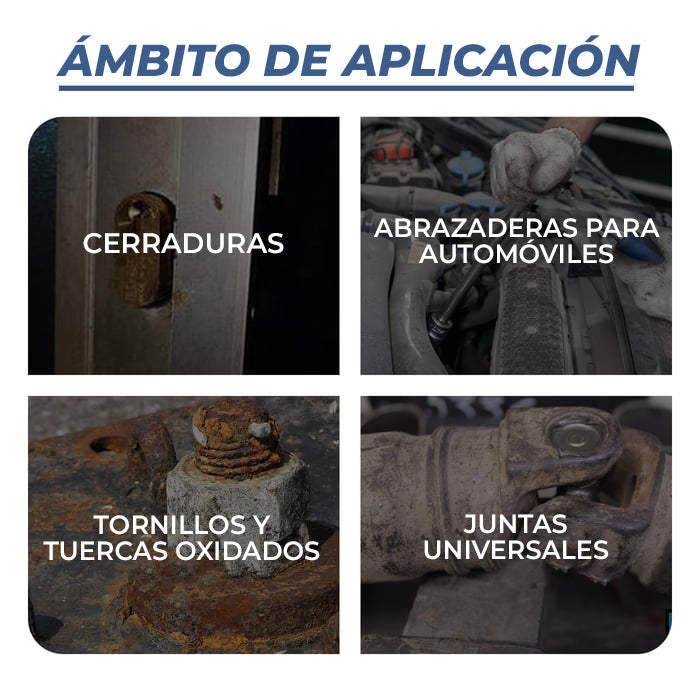 OxideOut™ - Spray removedor de oxido