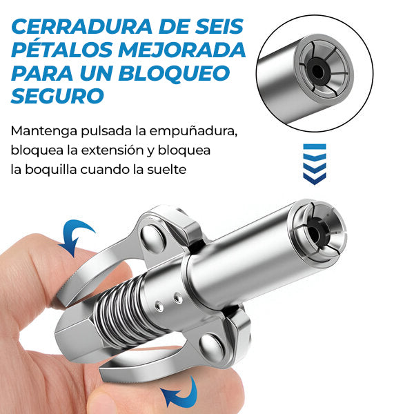 LeakProof™ - Boquilla de llenado de grasa