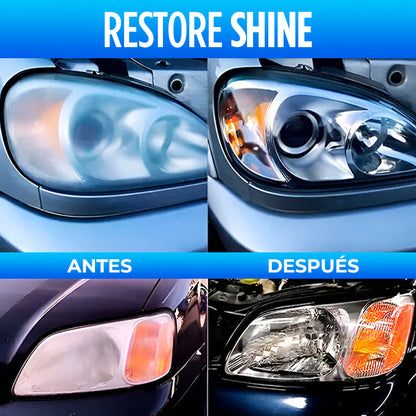 RestoreShine™ - Restaurador de largo plazo para focos
