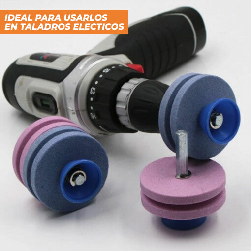 DualGrit™ - Piedra afiladora para herramientas de jardineria