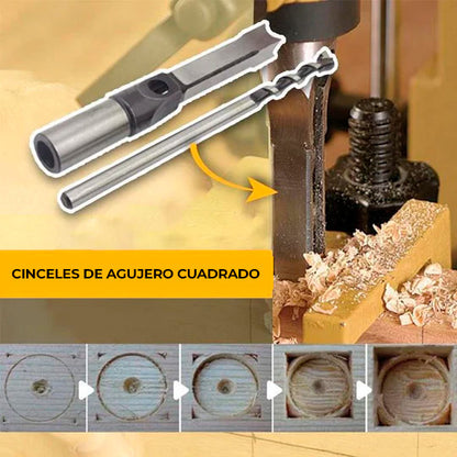 TitanSquare™ - Brocas de acero para orificios cuadrados