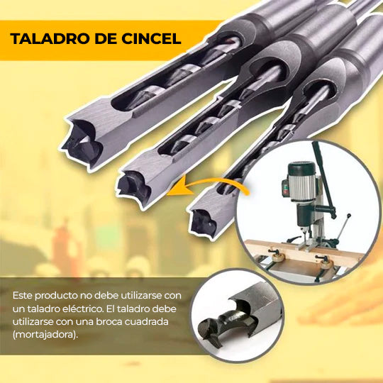 TitanSquare™ - Brocas de acero para orificios cuadrados