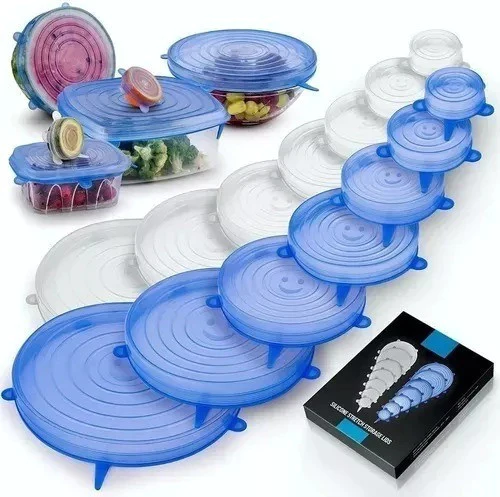 EcoCaps™ - TAPAS ELASTICAS - PACK DE 6 UNIDADES