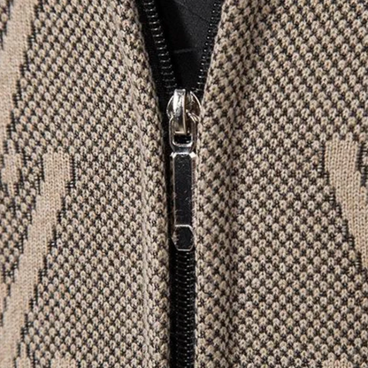 ELEGANTVNZ™ - SUETER DE PUNTO ELEGANTE PARA HOMBRES