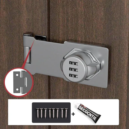 LOCKPRO™ - CERRADURA CON CONTRASEÑA + KIT DE INSTALACIÓN GRATIS