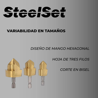 SteelSet™ - Kit Brocas