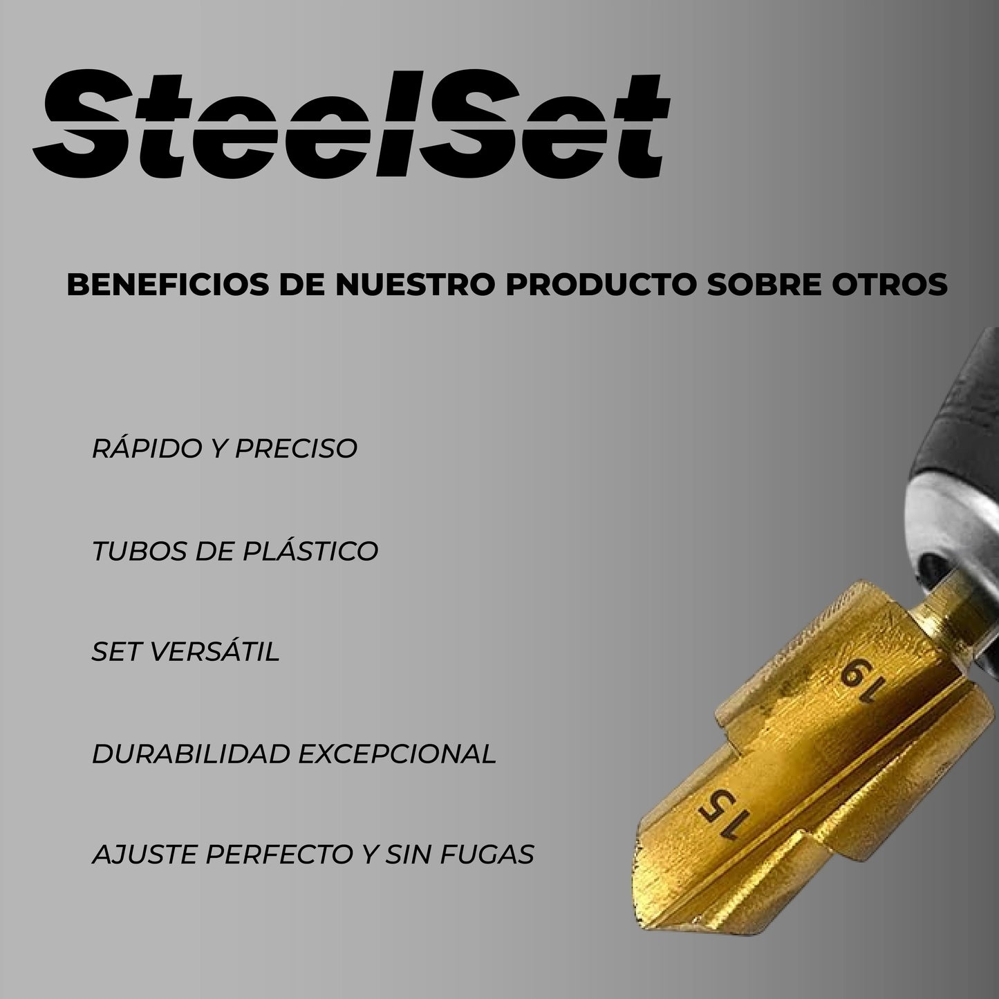 SteelSet™ - Kit Brocas