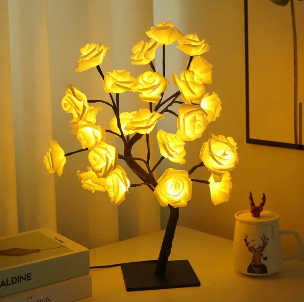 RoseLights™ - Lampara de rosas con luces LED
