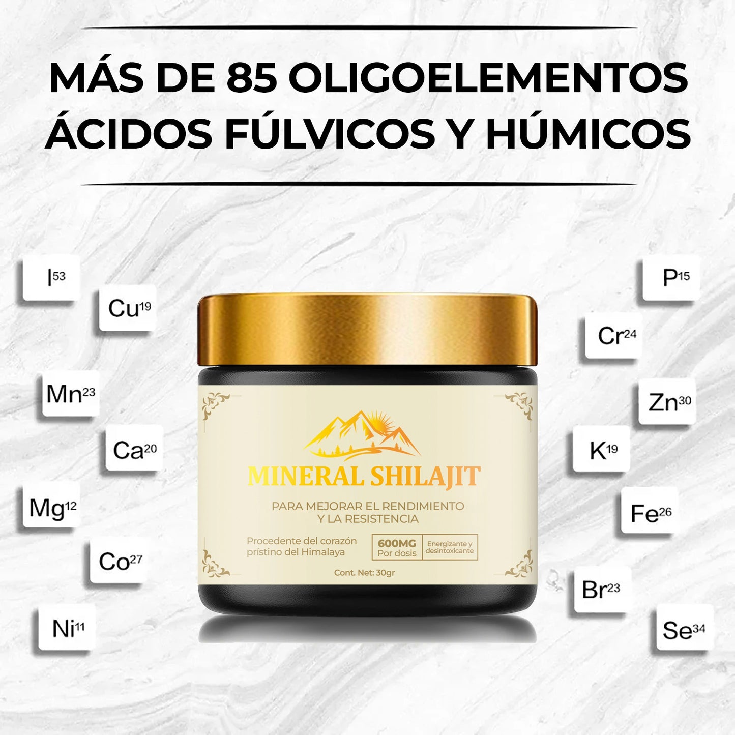 MineralShilajit™ - Shilajit bebible para mayor vitalidad