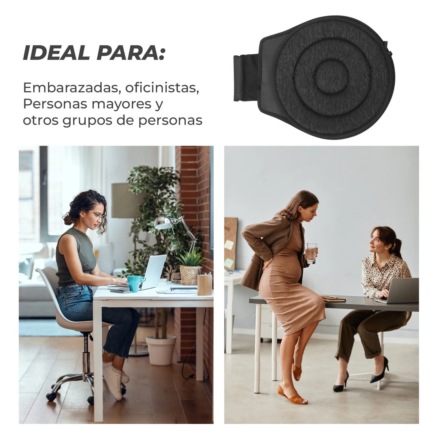 TwistFree™ - Cojín de 360°