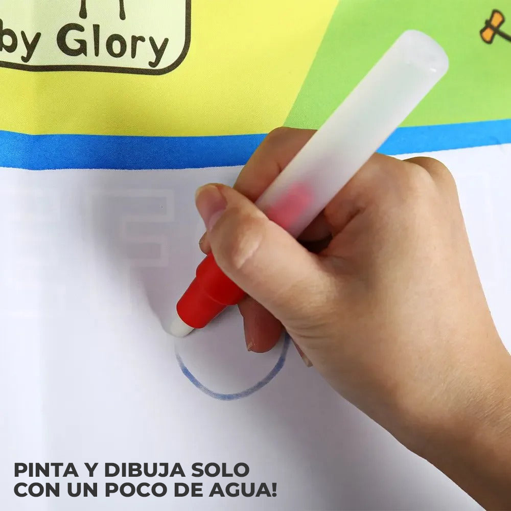 AquaArt™ - Alfombra de dibujo al agua con lapices mágico