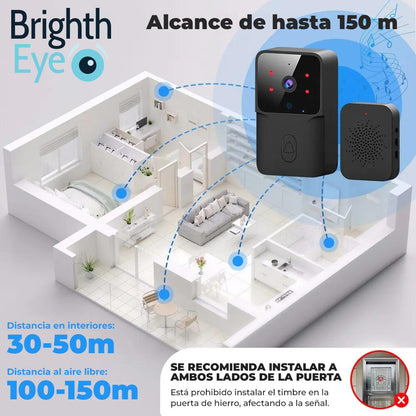 BrightEye™ - Timbre premium con camara de larga distancia