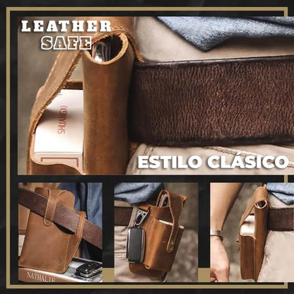 LeatherSafe™ - Estuche de cuero genuino