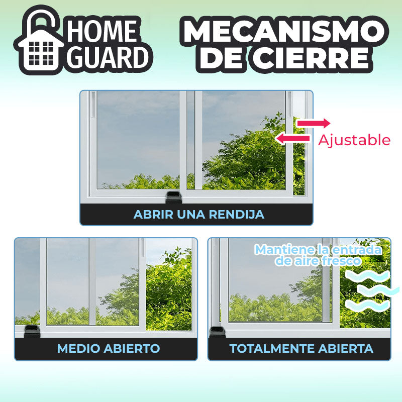 HomeGuard™ - Cerradura anti robos para ventanas