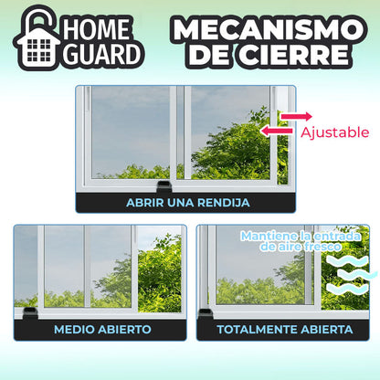 HomeGuard™ - Cerradura anti robos para ventanas