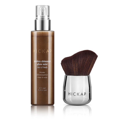 Hickap Glow™ – Brillo dorado instantáneo