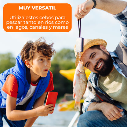 FISHCHARM™ - CEBOS DE PESCA PERFUMADOS - COMPRA 1 Y LLEVA 1 (GRATIS)