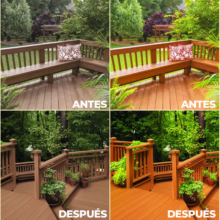 WoodRevivePro™ - Aceite de cera para madera de exterior