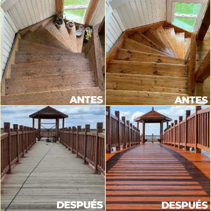 WoodRevivePro™ - Aceite de cera para madera de exterior