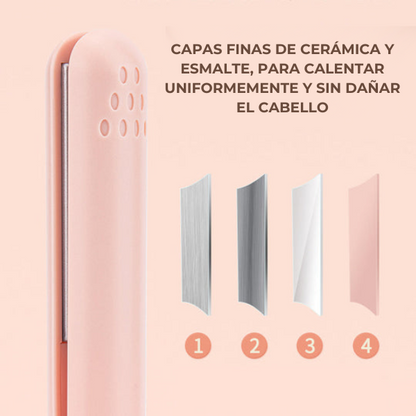 Doublesteam - Plancha/Rizador de cabello