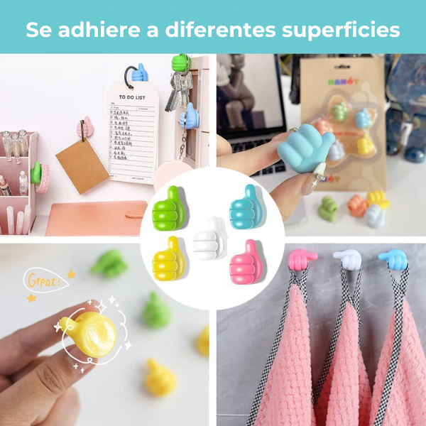 ThumbHook - Gancho de pared autoadhesivo
