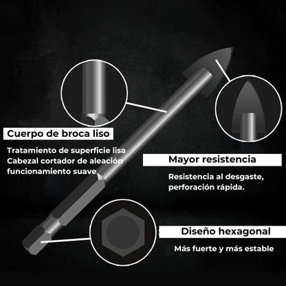 Easydrill - Perforador multiuso de alta resistencia
