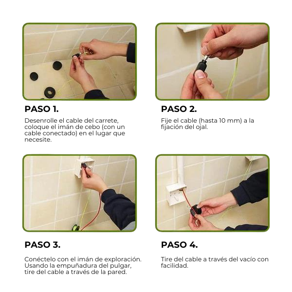 Magneticfix - Guía magnética para cables