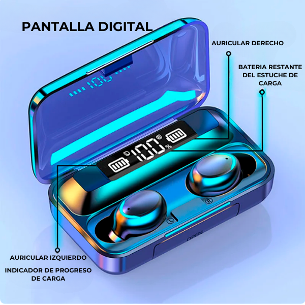 Bluephones - Auriculares Táctiles Bluetooth con micrófono