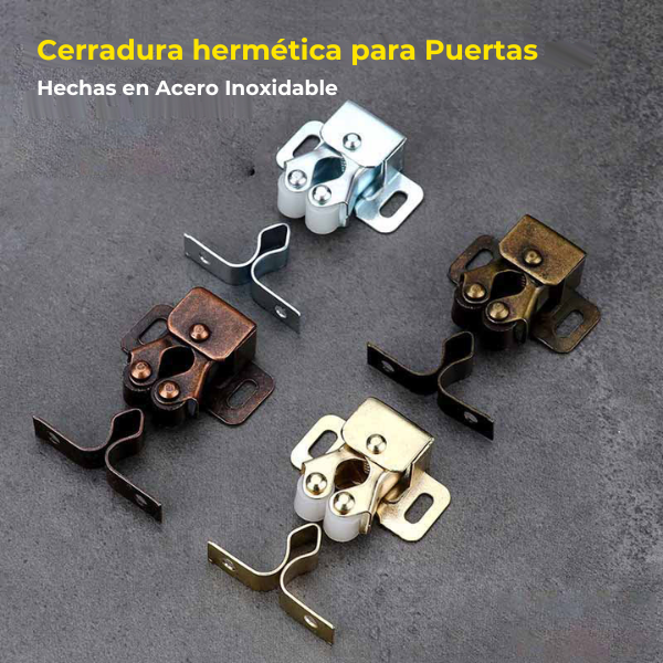 Dooreasy - Cerradura hermética para puertas de gabinetes