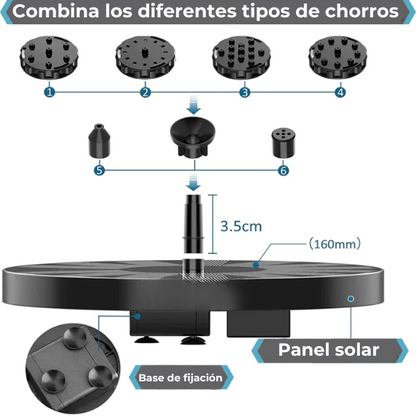 Watermagic - Fuente solar