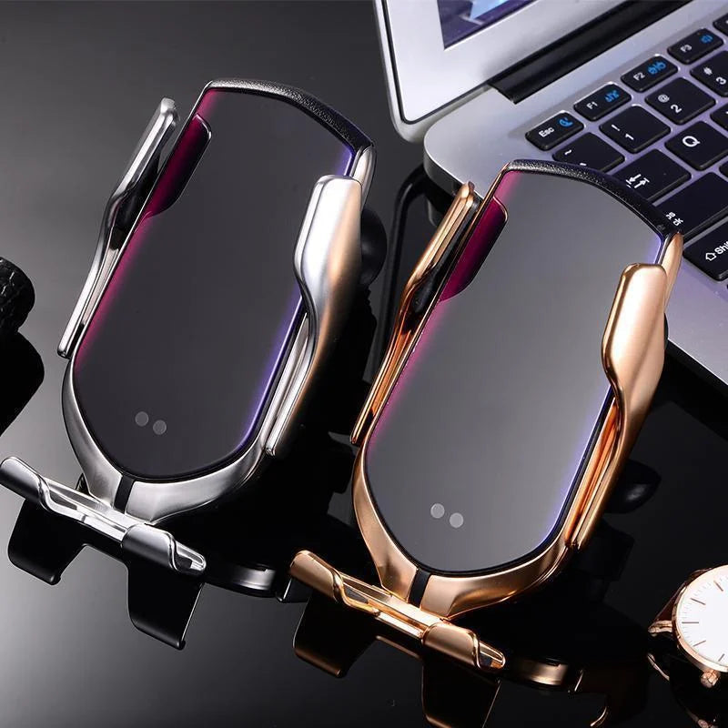 Soporte Celular Para Auto Con Cargador Inalámbrico