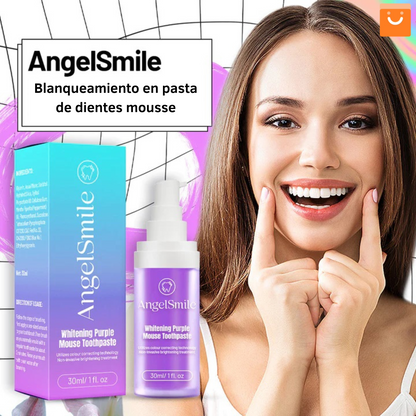 AngelSmile™- Pasta de dientes en mousse morada blanqueadora
