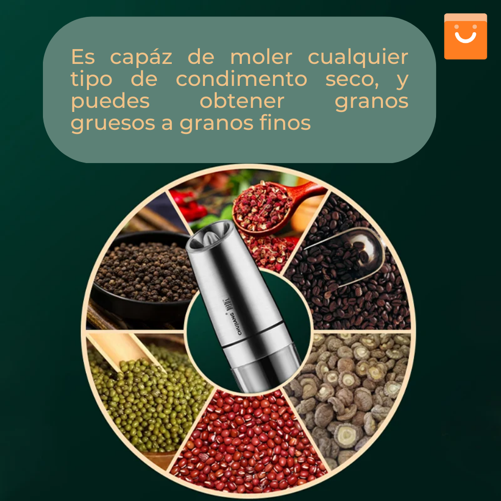 GrindMaster™- Molinillo electrico para semillas y hierbas