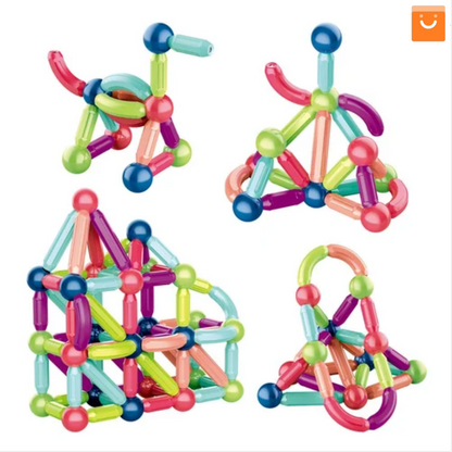 MagneticSticks™ - Bloques de construcción magnéticos educativos