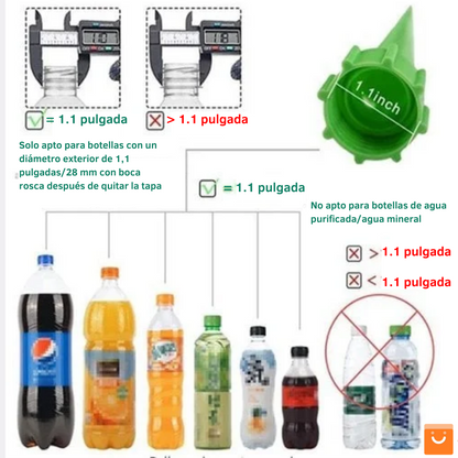 EasyWater™ -  Sistema de riego automático (Pack 12 unidades)