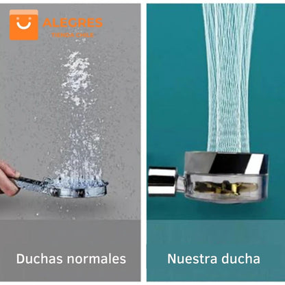 Vortex™ - Cabezal 360° de ahorro de agua