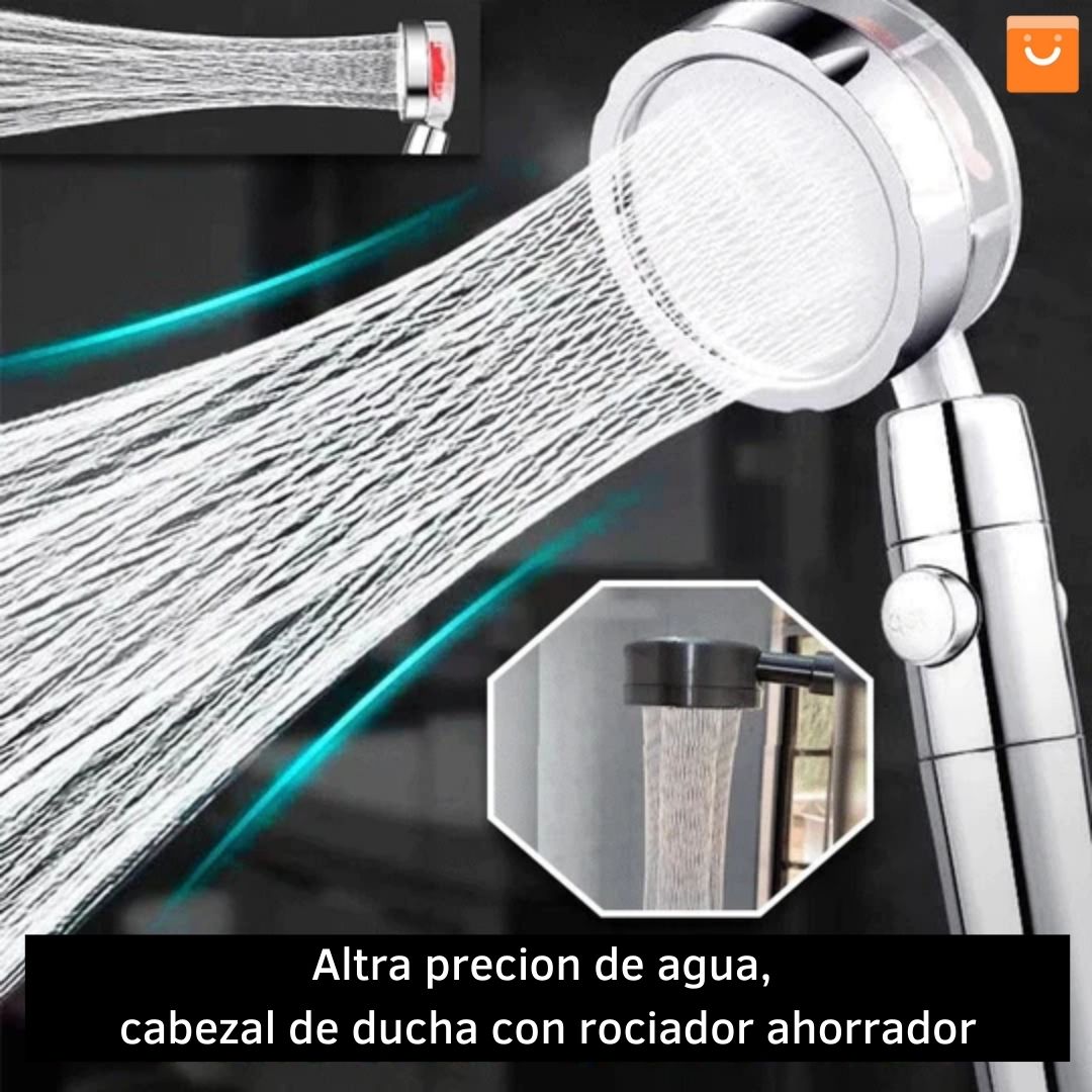 Vortex™ - Cabezal 360° de ahorro de agua