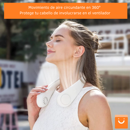 PortableFan™ - Ventilador de cuello portátil