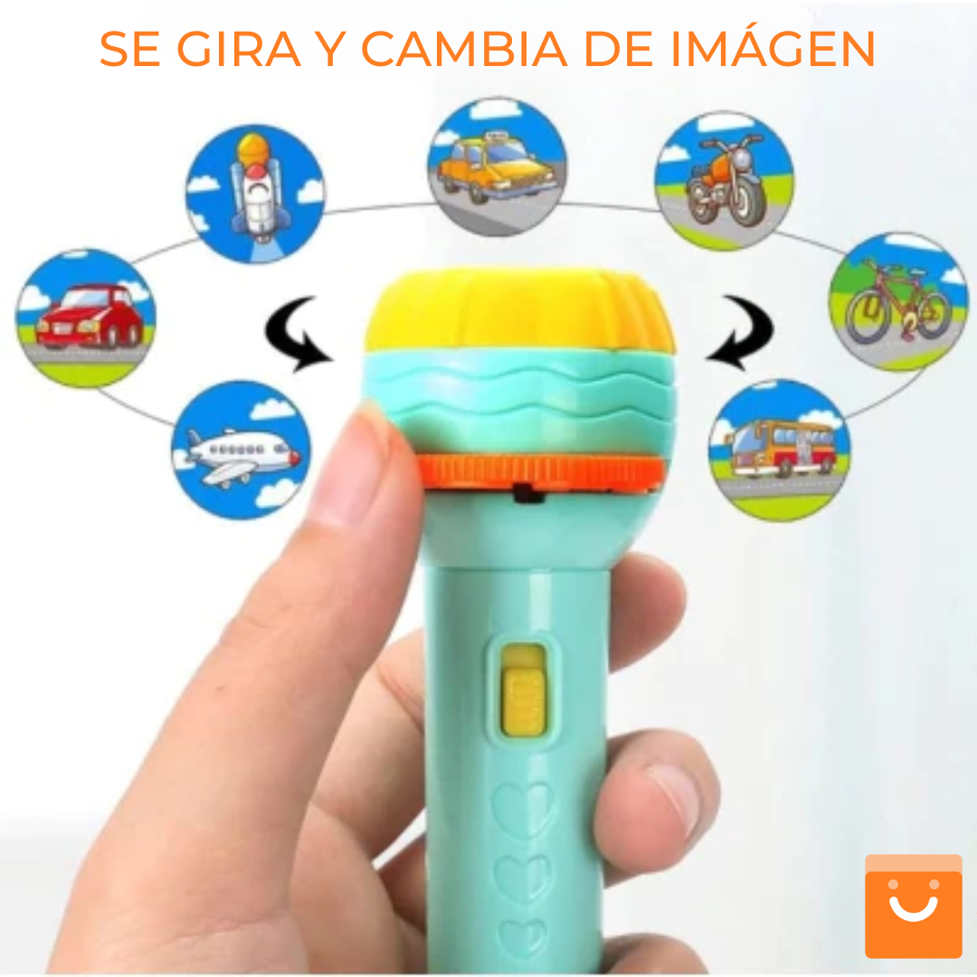 BrightKids™ - Linterna didáctica [GRATIS 6 TARJETAS IMAGEN]