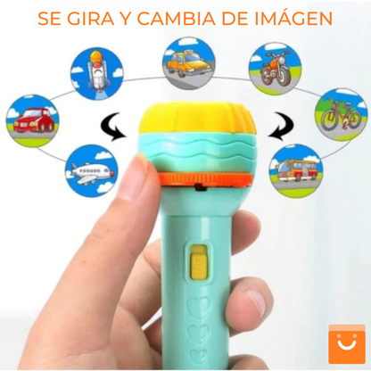 BrightKids™ - Linterna didáctica [GRATIS 6 TARJETAS IMAGEN]