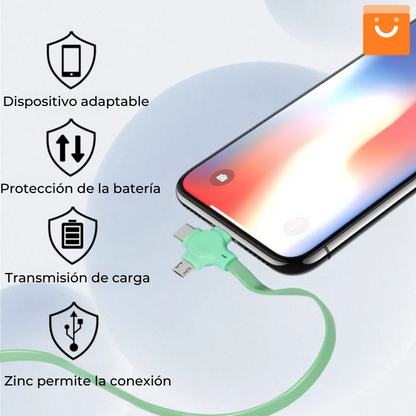 RapidCord™ - Cable 3 en 1 de Carga rápida