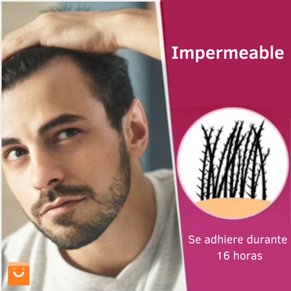 Fluffup™ - polvo de fibra capilar para ocultar calvicie