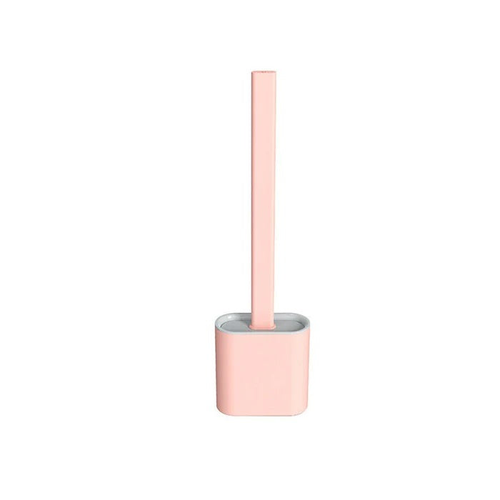 CleanWC - Cepillo de inodoro de silicona flexible