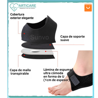 ArtiCare™ - Plantillas protectoras de talón (talla única ajustable)