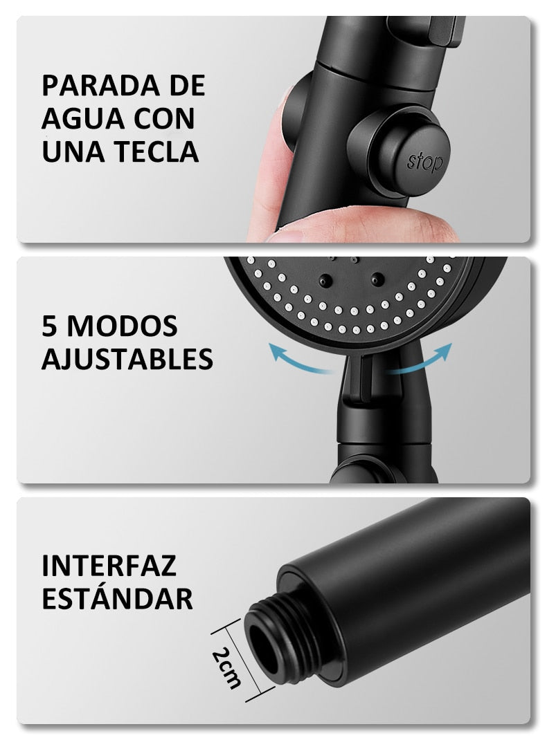 ShowerSmart™ - Cabezal Inteligente Multifunción